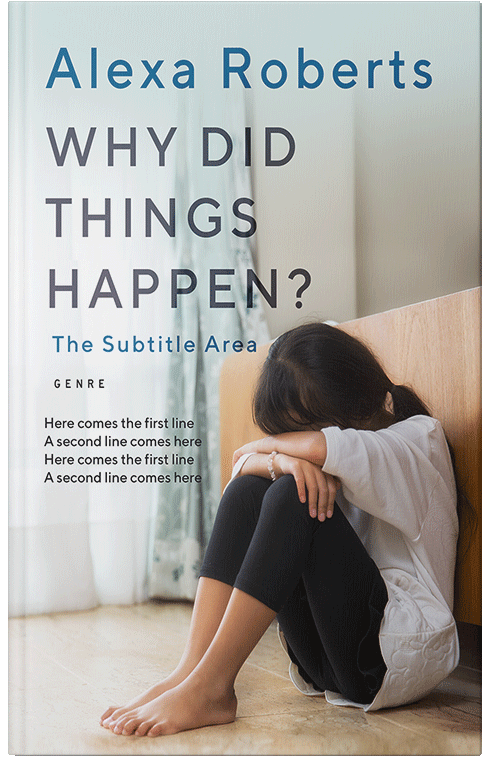 Front view of Premade Teen & Young Adult Book Cover - Celeste