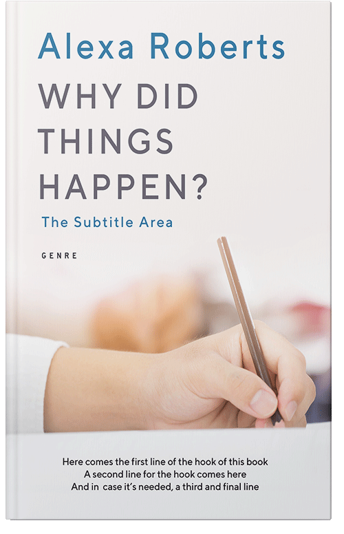 Front view of Premade Education Book Cover - Pot Pourri