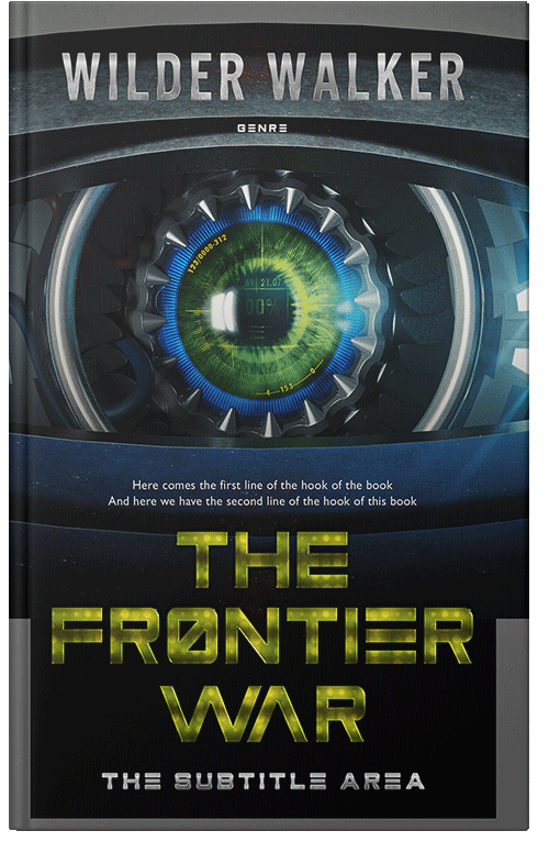 Front view of Premade Science Fiction Book Cover - Bunker