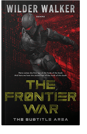 Pre Made Book Cover Night Rider