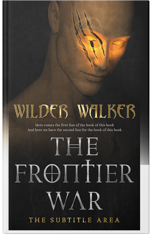 Front view of Premade Science Fiction Book Cover - Zeus