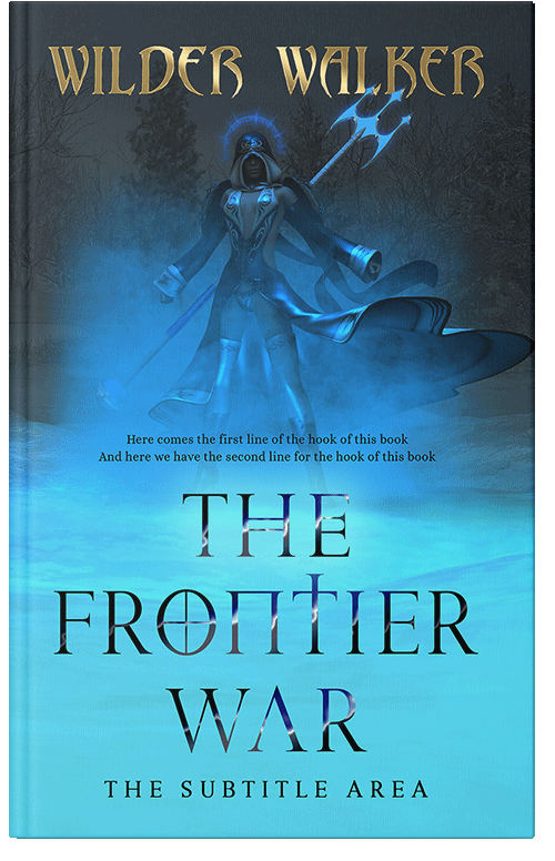 Front view of Premade Fantasy Book Cover - Malibu