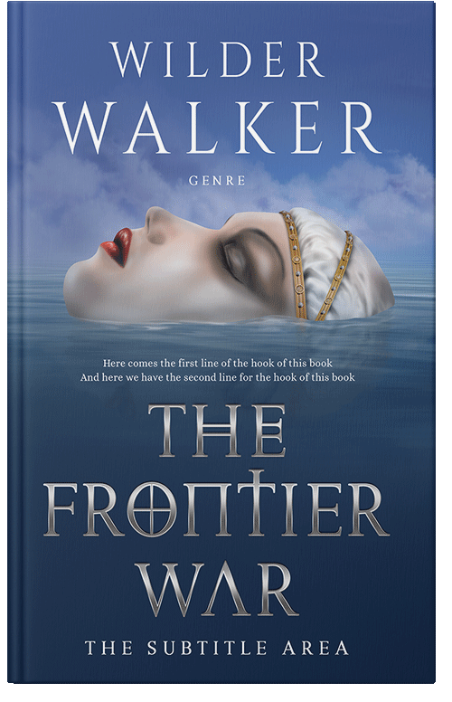 Front view of Premade Fantasy Book Cover - San Juan