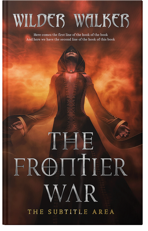 Front view of Premade Fantasy Book Cover - Sambuca