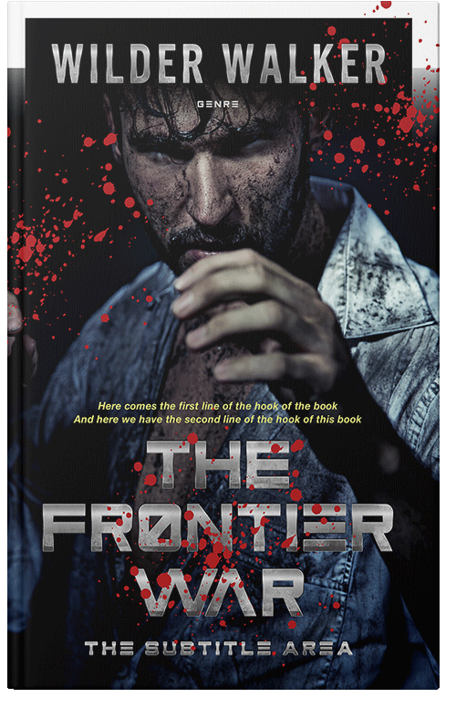 Front view of Premade Business Book Cover - Del Rio