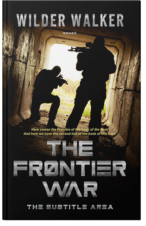 Front view of Premade Mystery & Thriller & Suspense Book Cover - Night Rider