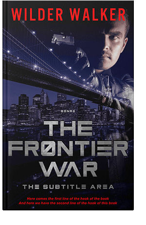 Pre Made Book Cover Brandy Rose