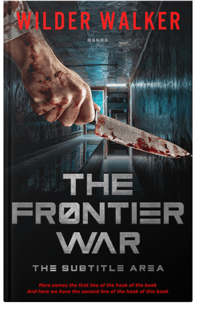 Pre Made Book Cover Brandy Rose