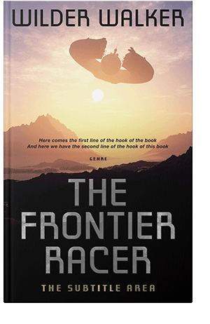 Pre Made Book Cover Cod Gray