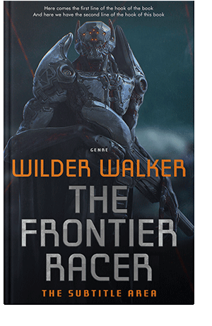 Pre Made Book Cover Mirage