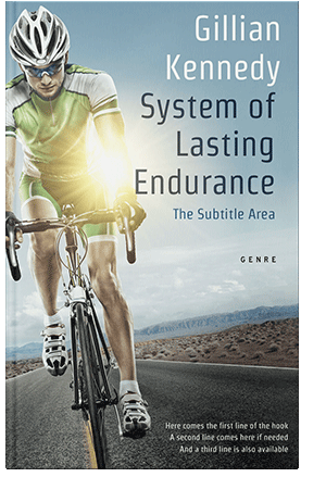 Pre Made Book Cover Powder Ash