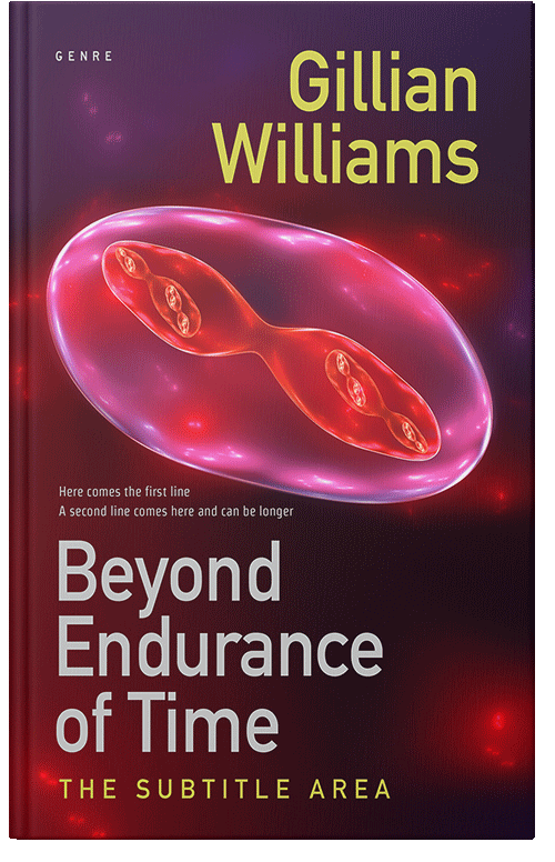 Front view of Premade Medical Book Cover - Cab Sav