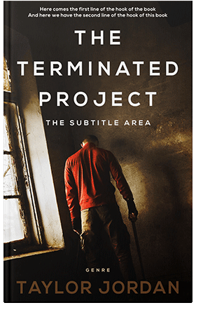 Pre Made Book Cover Asphalt