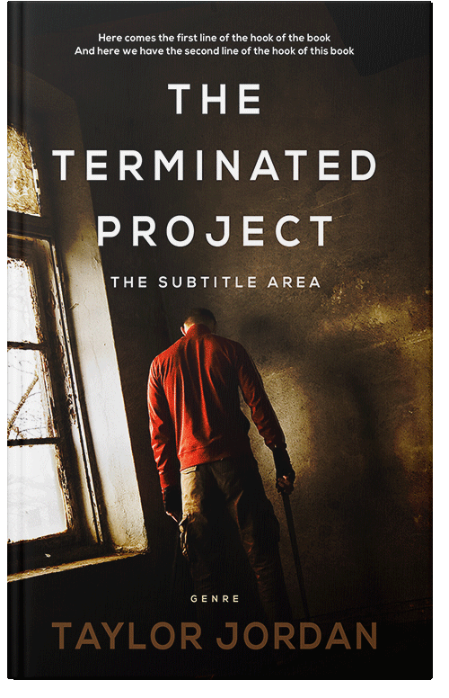 Front view of Premade Mystery & Thriller & Suspense Book Cover - Asphalt