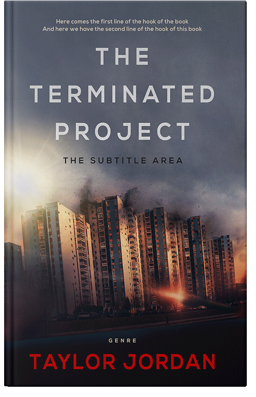 Front view of Premade Mystery & Thriller & Suspense Book Cover - Tuna