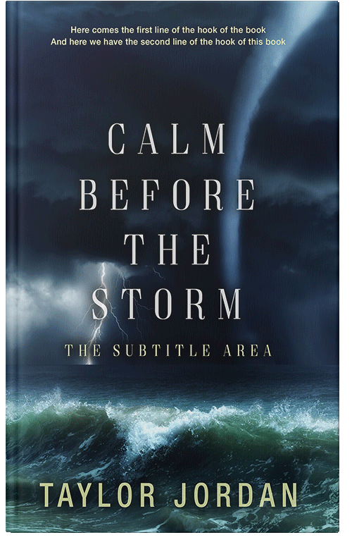 Front view of Premade Action & Adventure Book Cover - Firefly