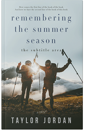 Premade Book Cover Kelp