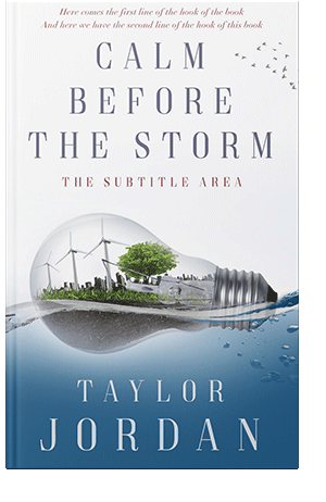 Pre Made Book Cover Wedgewood