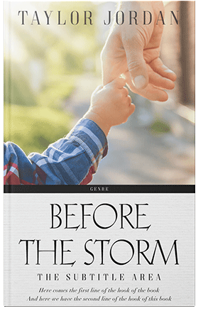 Pre Made Book Cover Satin Linen