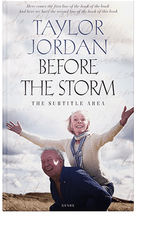 Pre Made Book Cover Bon Jour