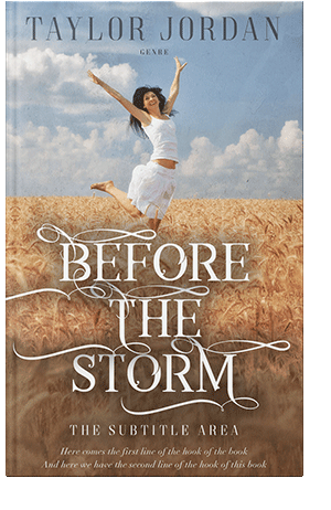 Pre Made Book Cover Napa