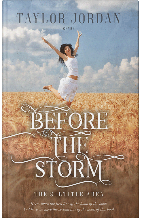 Front view of Premade Romance Book Cover - Napa