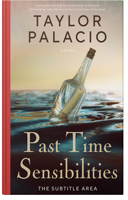 Front view of Premade Romance Book Cover - Cocoa Brown