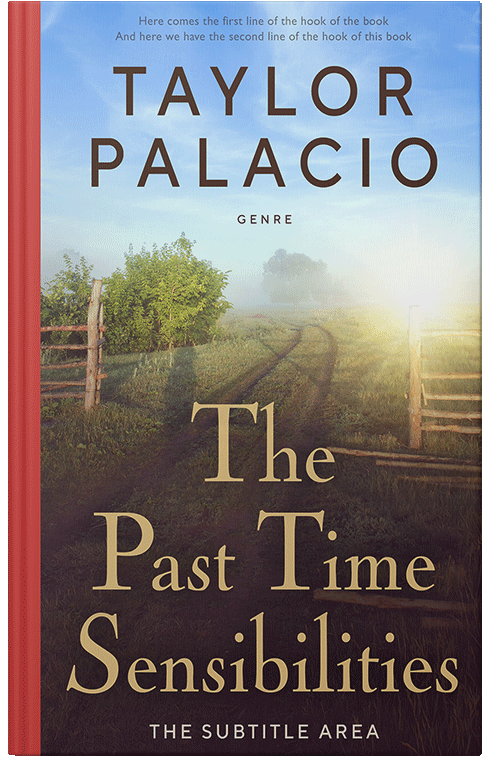 Front view of Premade Nature Book Cover - Ziggurat