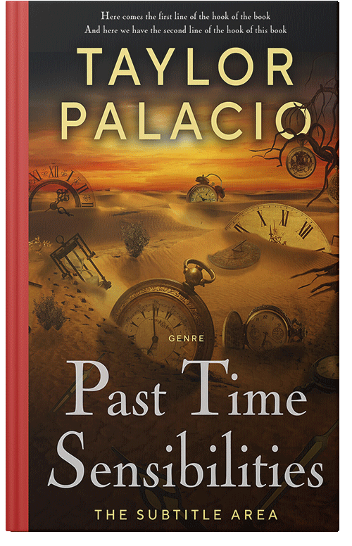 Front view of Premade Apocalyptica Book Cover - Tussock