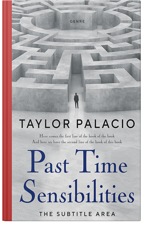 Front view of Premade Self-Improvement & Self-Help Book Cover - Iron