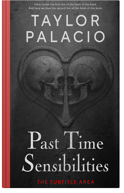 Front view of Premade Horror Book Cover - Shark