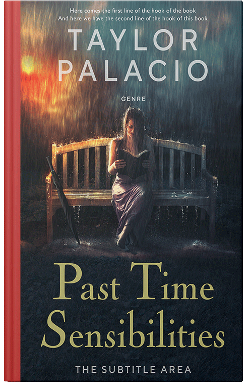 Front view of Premade Romance Book Cover - Shark