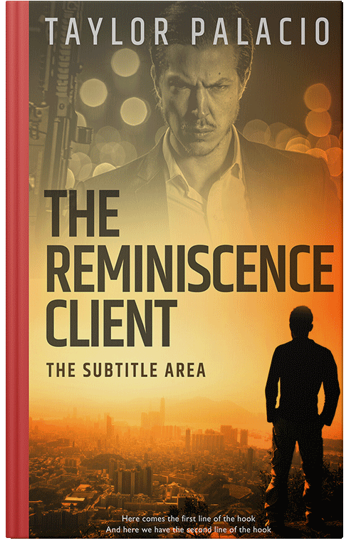 Front view of Premade Mystery & Thriller & Suspense Book Cover - Copper