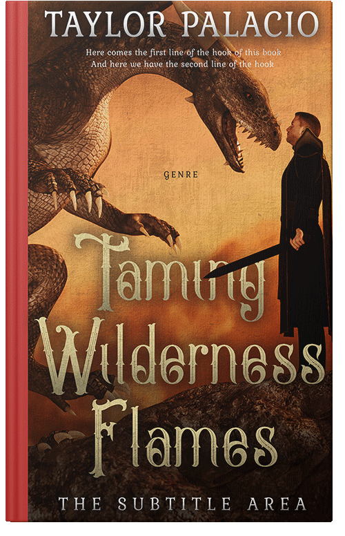 Front view of Premade Fantasy Book Cover - Di Serria