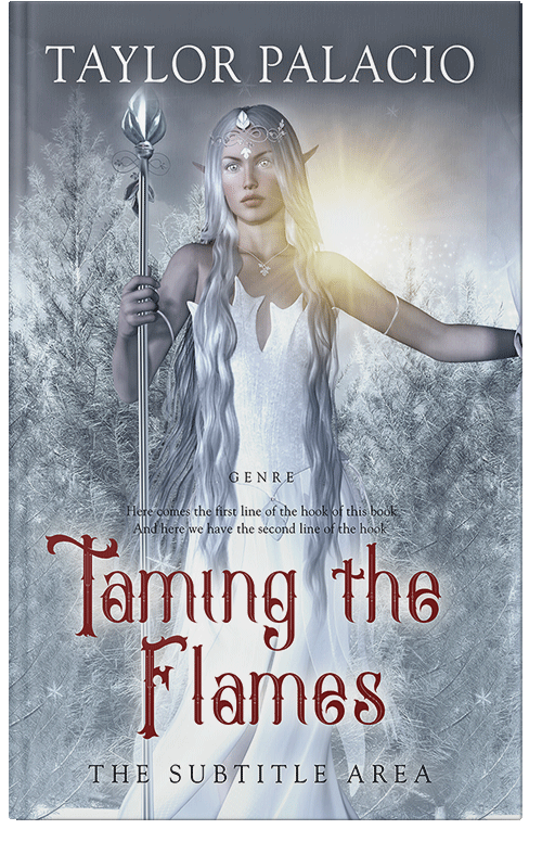 Front view of Premade Fantasy Book Cover - Submarine