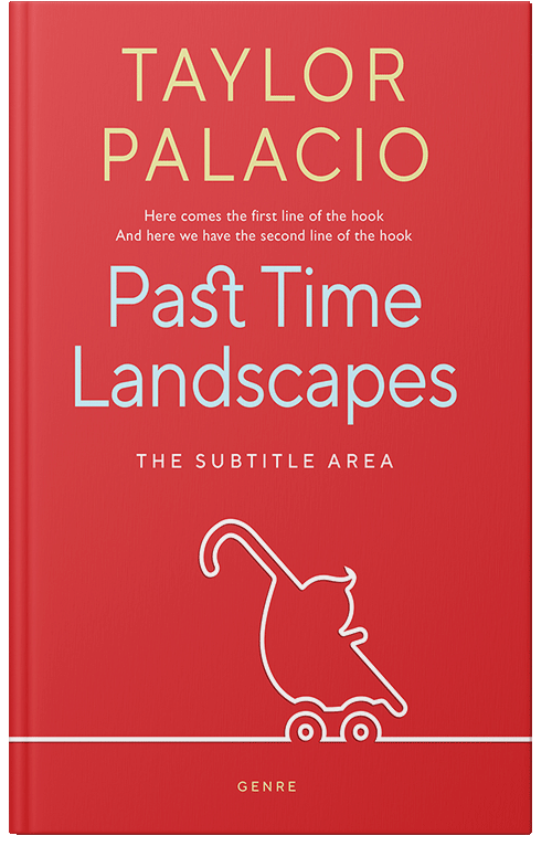 Front view of Premade Family & Parenting Book Cover - Cinnabar