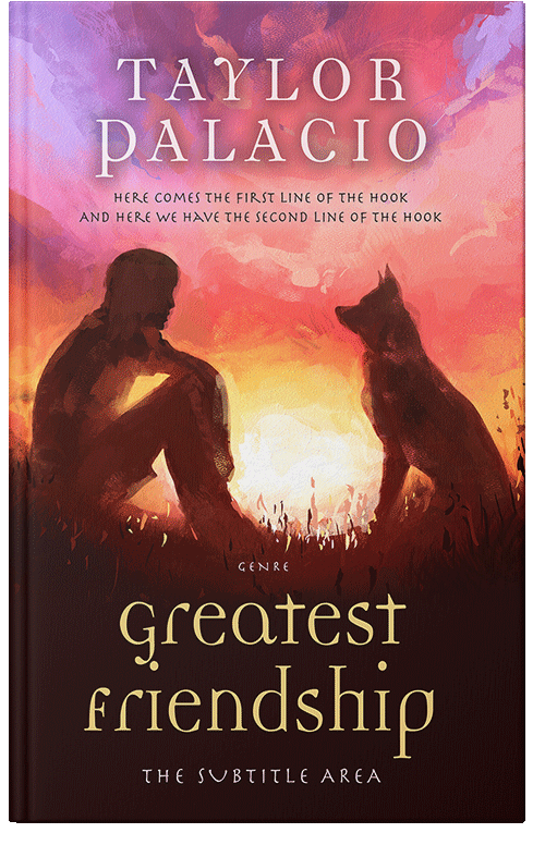 Front view of Premade Teen & Young Adult Book Cover - Japonica