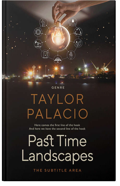 Front view of Premade Business Book Cover - Night Rider