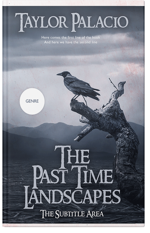 Front view of Premade Horror Book Cover - Ghost