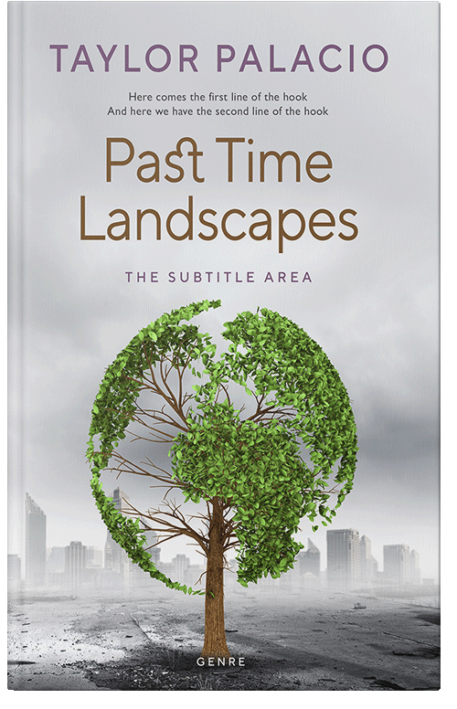 Front view of Premade Science & Nature Book Cover - Iron