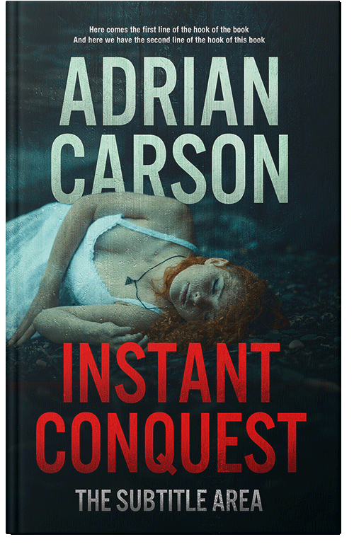 Front view of Premade Mystery & Thriller & Suspense Book Cover - Aztec