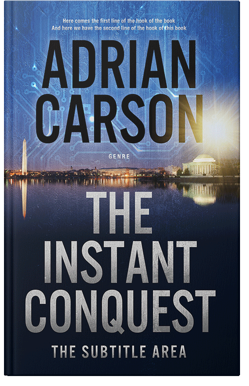 Front view of Premade Mystery & Thriller & Suspense Book Cover - Cotton Seed