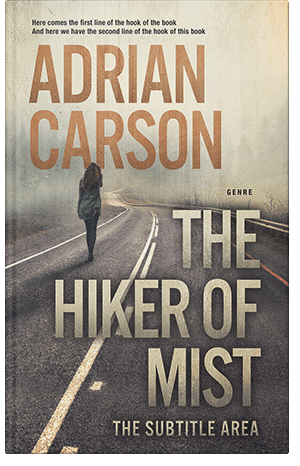 Premade Book Cover Donkey Brown