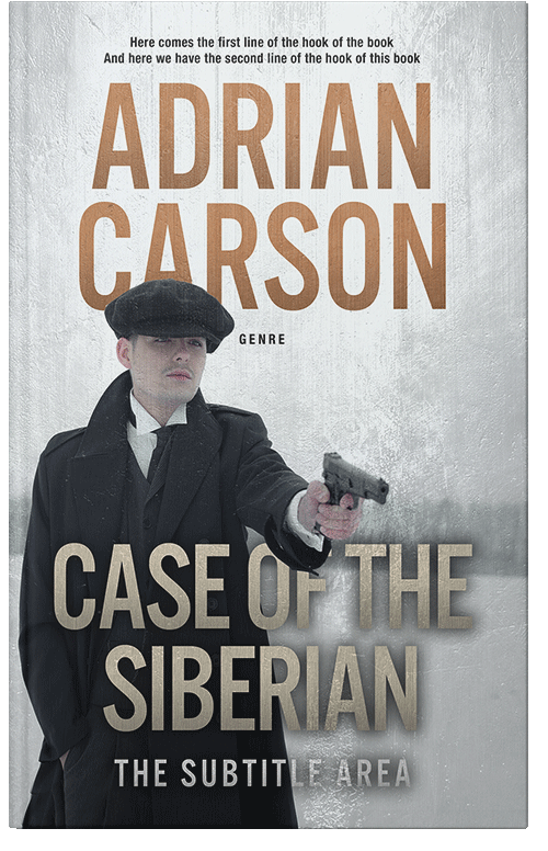 Front view of Premade Mystery & Thriller & Suspense Book Cover - Mirage