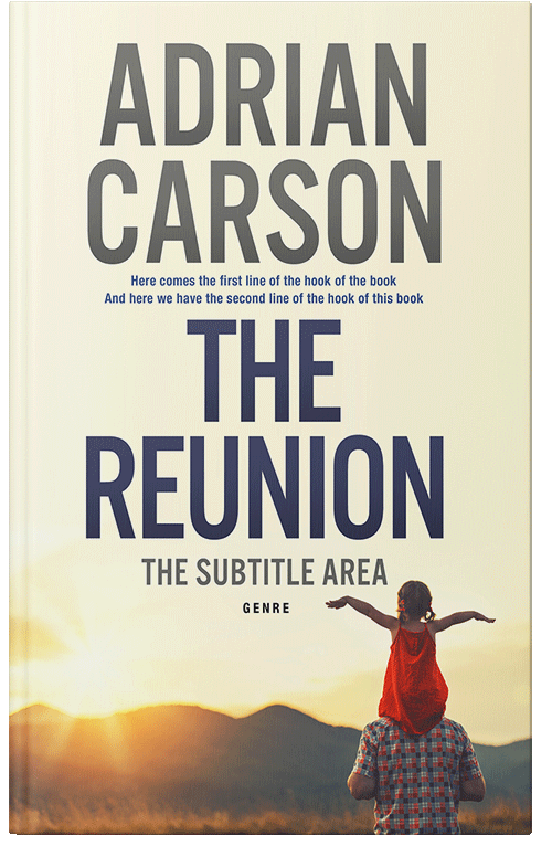 Front view of Premade Nature Book Cover - Coconut Cream