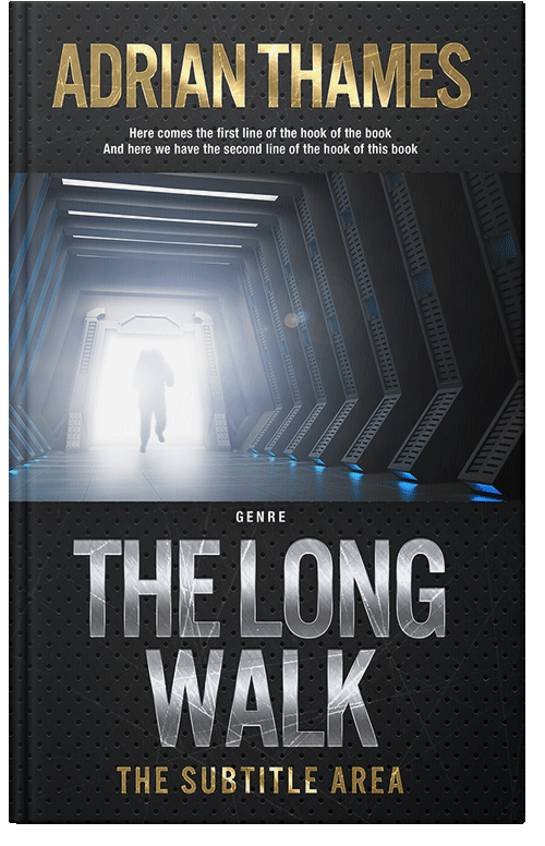 Front view of Premade Science Fiction Book Cover - Cloud