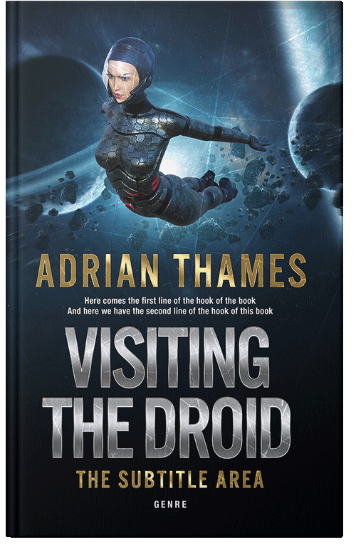 Front view of Premade Science Fiction Book Cover - Firefly