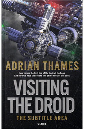 Pre Made Book Cover Silk