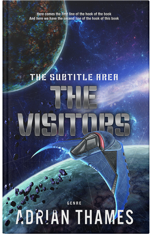 Front view of Premade Science Fiction Book Cover - Big Stone