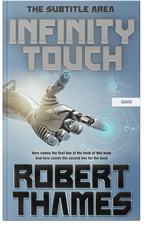 Pre Made Book Cover Gull Gray